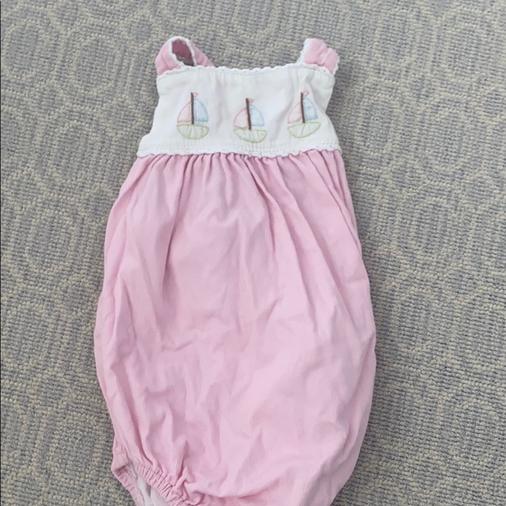 Charming Mary sailboat sunsuit